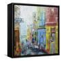 Procida-Solveiga-Framed Stretched Canvas