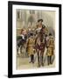 Proclaiming George V King of England, 1910-Henry Payne-Framed Giclee Print