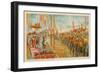 Proclaiming Victoria Empress of India-Delhi- 1 January 1877-English School-Framed Giclee Print