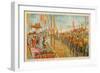 Proclaiming Victoria Empress of India-Delhi- 1 January 1877-English School-Framed Giclee Print