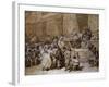 Proclamation at Convention in Paris of Abolition of Slavery-Nicolas Andre Monsiau-Framed Giclee Print