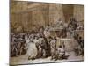 Proclamation at Convention in Paris of Abolition of Slavery-Nicolas Andre Monsiau-Mounted Giclee Print