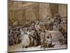 Proclamation at Convention in Paris of Abolition of Slavery-Nicolas Andre Monsiau-Mounted Giclee Print