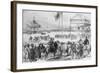Proclamation Ceremonies for Queen Victoria-null-Framed Giclee Print