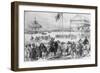 Proclamation Ceremonies for Queen Victoria-null-Framed Giclee Print