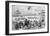 Proclamation Ceremonies for Queen Victoria-null-Framed Giclee Print