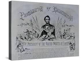 Proclamation of Emancipation by Abraham Lincoln, 22nd September 1862-null-Stretched Canvas