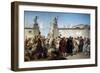 Proclamation of Free Port of Trieste, 1719-Cesare Dell'acqua-Framed Giclee Print