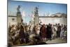 Proclamation of Free Port of Trieste, 1719-Cesare Dell'acqua-Mounted Giclee Print