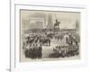 Proclamation of Peace at Trafalgar-Square-null-Framed Giclee Print