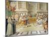 Proclamation of the Council of Trent in 1546 to Reform the Christian Discipline-Taddeo and Federico Zuccaro-Mounted Giclee Print