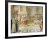 Proclamation of the Council of Trent in 1546 to Reform the Christian Discipline-Taddeo and Federico Zuccaro-Framed Giclee Print