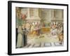 Proclamation of the Council of Trent in 1546 to Reform the Christian Discipline-Taddeo and Federico Zuccaro-Framed Giclee Print