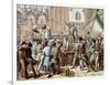 Proclamation of the Venitian Republic in March 1848-null-Framed Giclee Print