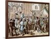 Proclamation of the Venitian Republic in March 1848-null-Framed Giclee Print