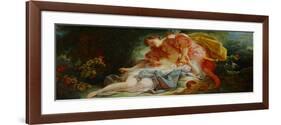 Procris and Cephalos-Jean-Honoré Fragonard-Framed Giclee Print