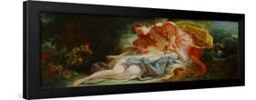 Procris and Cephalos-Jean-Honoré Fragonard-Framed Giclee Print