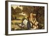 Procris and Cephalus-John Roddam Spencer Stanhope-Framed Giclee Print