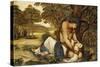 Procris and Cephalus-John Roddam Spencer Stanhope-Stretched Canvas