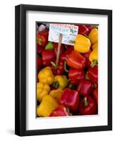 Produce at an Outdoor Market, Helsinki, Finland-Nancy & Steve Ross-Framed Photographic Print