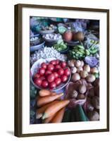 Produce for Sale in a Market in Hoi An, Vietnam-David H. Wells-Framed Photographic Print