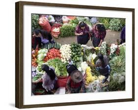 Produce Market, Chichicastenango, Guatemala, Central America-Wendy Connett-Framed Photographic Print