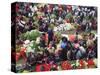 Produce Market, Chichicastenango, Guatemala, Central America-Wendy Connett-Stretched Canvas