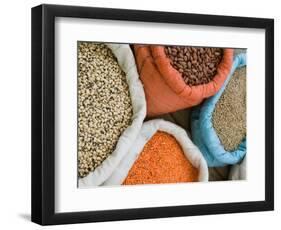 Produce Market, Ortygia Island, Syracuse, Sicily, Italy-Walter Bibikow-Framed Photographic Print