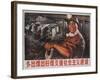 Produce More Coal and Support the Socialist Construction, Chinese Propaganda-null-Framed Giclee Print