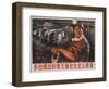 Produce More Coal and Support the Socialist Construction, Chinese Propaganda-null-Framed Giclee Print