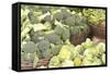 Produce Stand I-Maureen Love-Framed Stretched Canvas