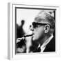 Producer Darryl F. Zanuck Lighting Cigar on the Set of Film "Rapture"-Carlo Bavagnoli-Framed Premium Photographic Print