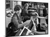 Producing Brochures at the White Rose Press Co, Mexborough, South Yorkshire, 1959-Michael Walters-Mounted Photographic Print