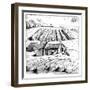 Production of Saltpetre (Nitre, Potassium Nitrate, or Kn0), 1683-null-Framed Giclee Print