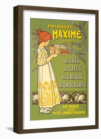 Produits Maxime-null-Framed Art Print