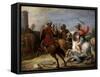 Proezas De Reinaldo Frente a Los Egipcios, 1628-1630-David Teniers the Younger-Framed Stretched Canvas