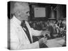 Prof. Alexander Fleming Working in Laboratory-null-Stretched Canvas