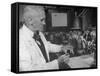 Prof. Alexander Fleming Working in Laboratory-null-Framed Stretched Canvas