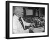 Prof. Alexander Fleming Working in Laboratory-null-Framed Premium Photographic Print