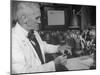 Prof. Alexander Fleming Working in Laboratory-null-Mounted Premium Photographic Print