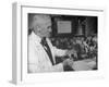 Prof. Alexander Fleming Working in Laboratory-null-Framed Photographic Print