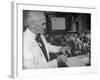 Prof. Alexander Fleming Working in Laboratory-null-Framed Photographic Print