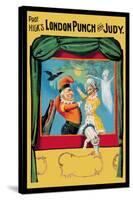 Prof. Hicks London Punch and Judy-null-Stretched Canvas