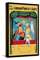Prof. Hicks London Punch and Judy-null-Stretched Canvas