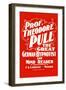 Prof. Theodore Pull, The Great German Hypnotist and Mind Reader-null-Framed Art Print