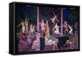 Profane Music, 1937-Maurice Denis-Framed Stretched Canvas