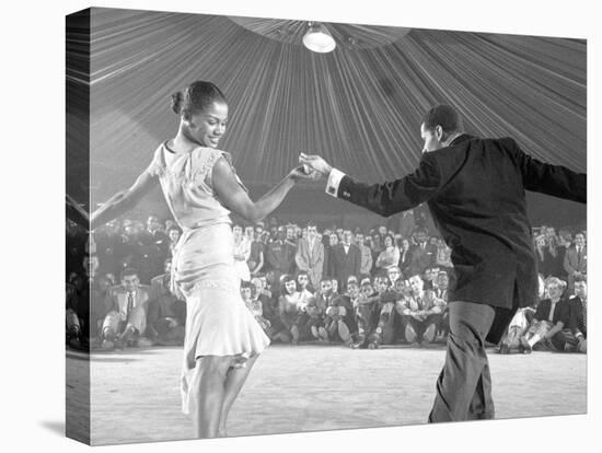 Professional Dancers Performing the Mambo-Yale Joel-Stretched Canvas