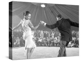 Professional Dancers Performing the Mambo-Yale Joel-Stretched Canvas