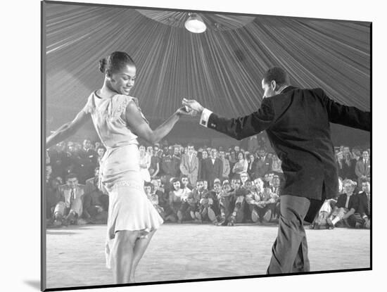 Professional Dancers Performing the Mambo-Yale Joel-Mounted Photographic Print