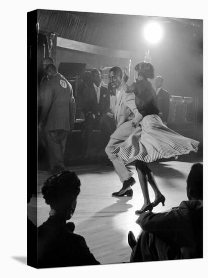 Professional Dancers Performing the Mambo-Yale Joel-Stretched Canvas